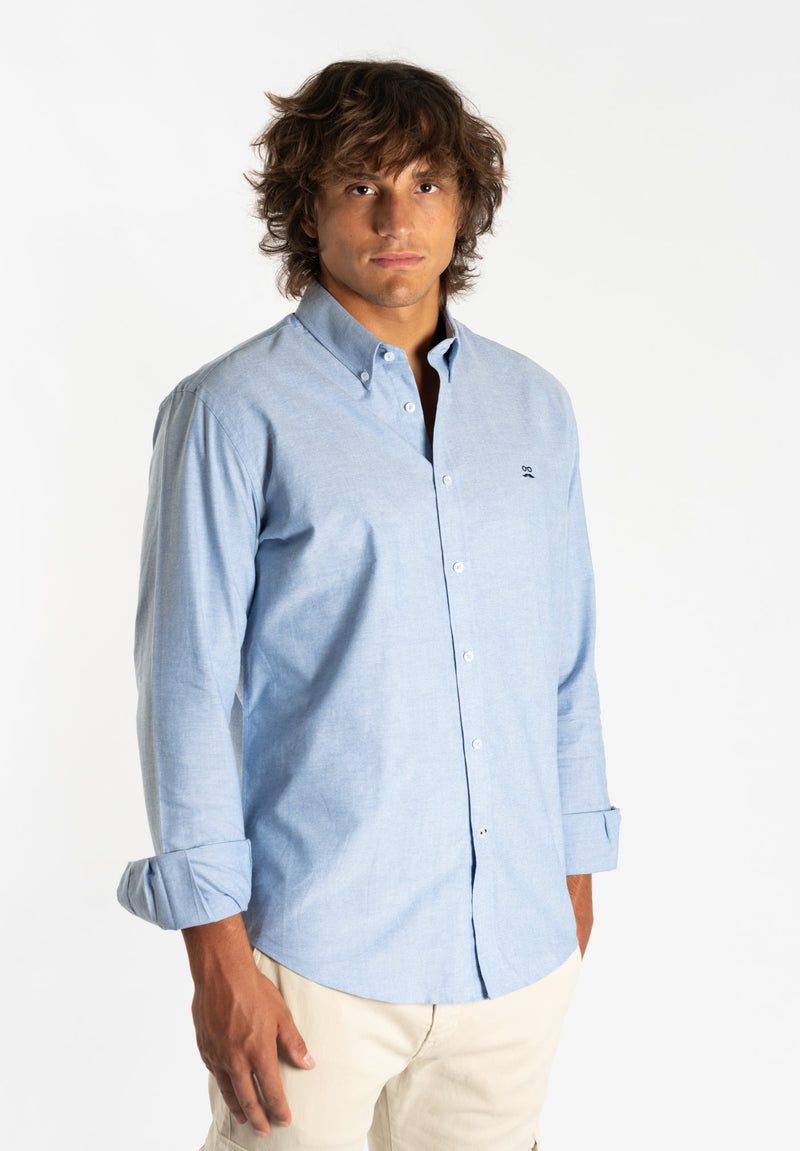 Camisa Oxford Marino