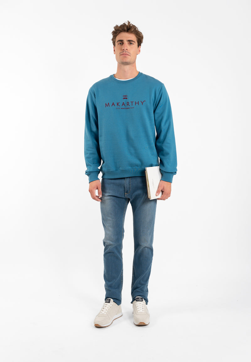 Sudadera Restless Cerúleo