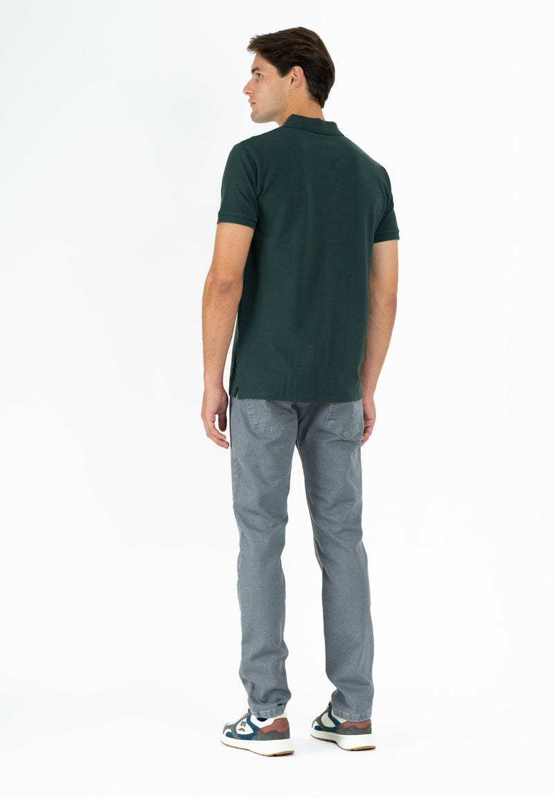 Polo Restless Soft Verde Oscuro