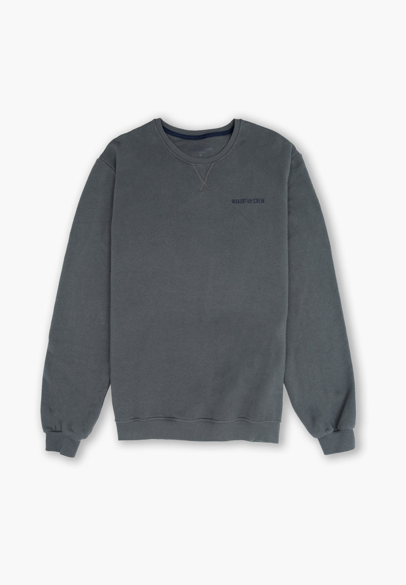 Sudadera Minimal Gris Oscuro