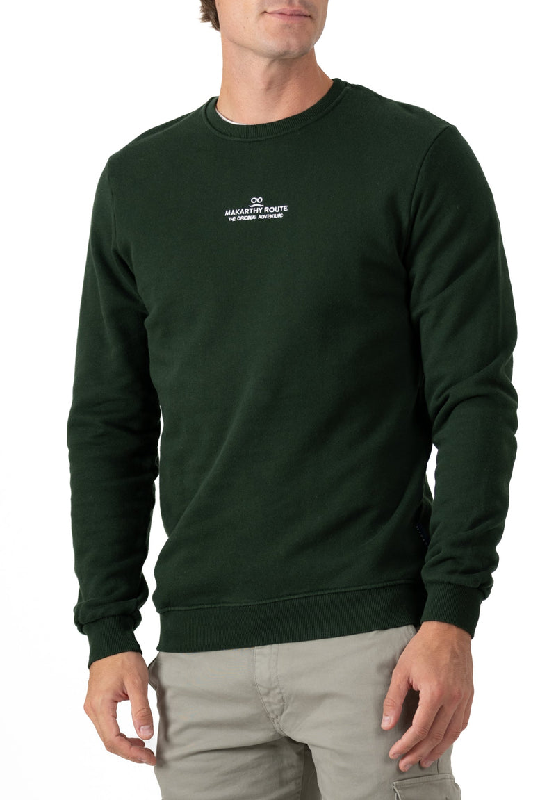 Sudadera M Tejido Dark Green