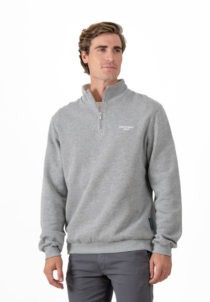 Sudadera Minifrase Gris