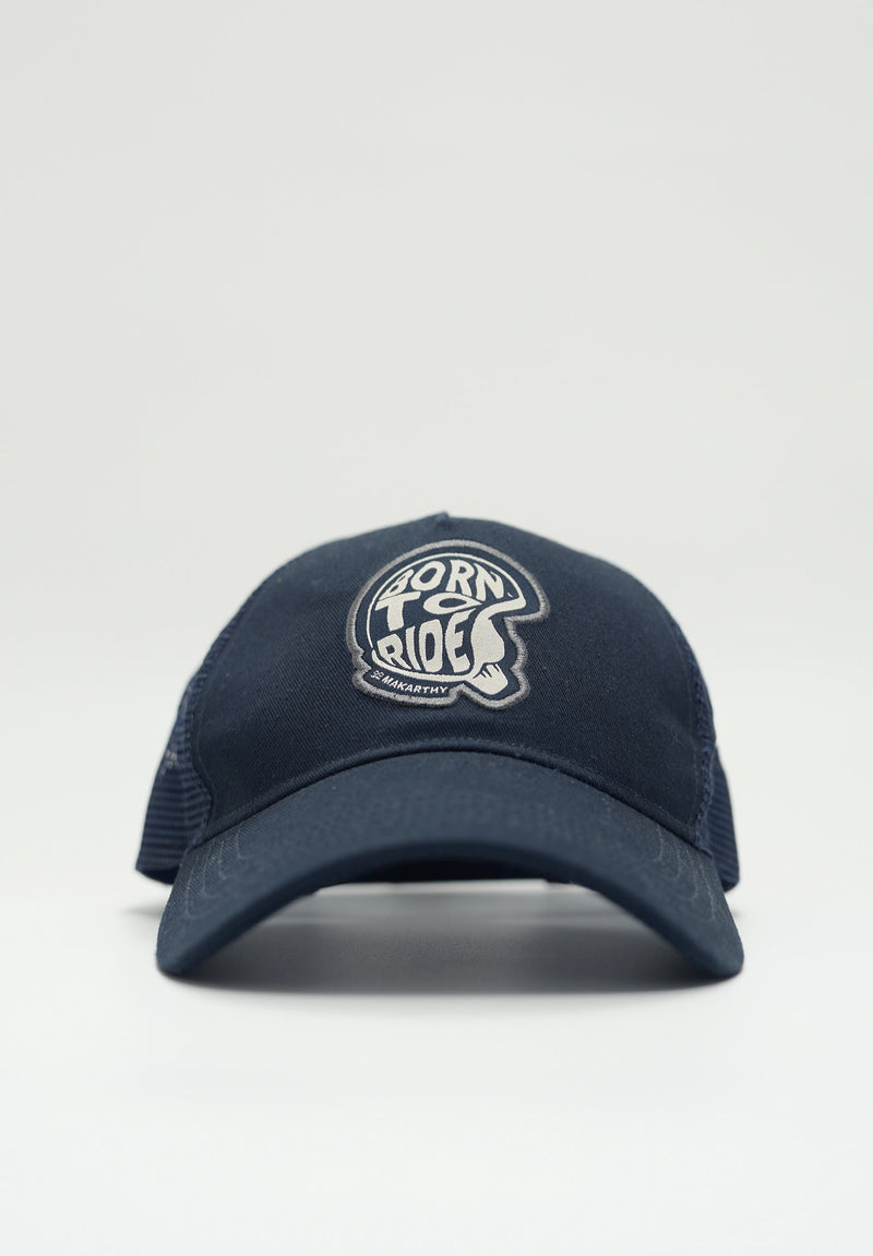 Gorra Rejilla Azul Petróleo