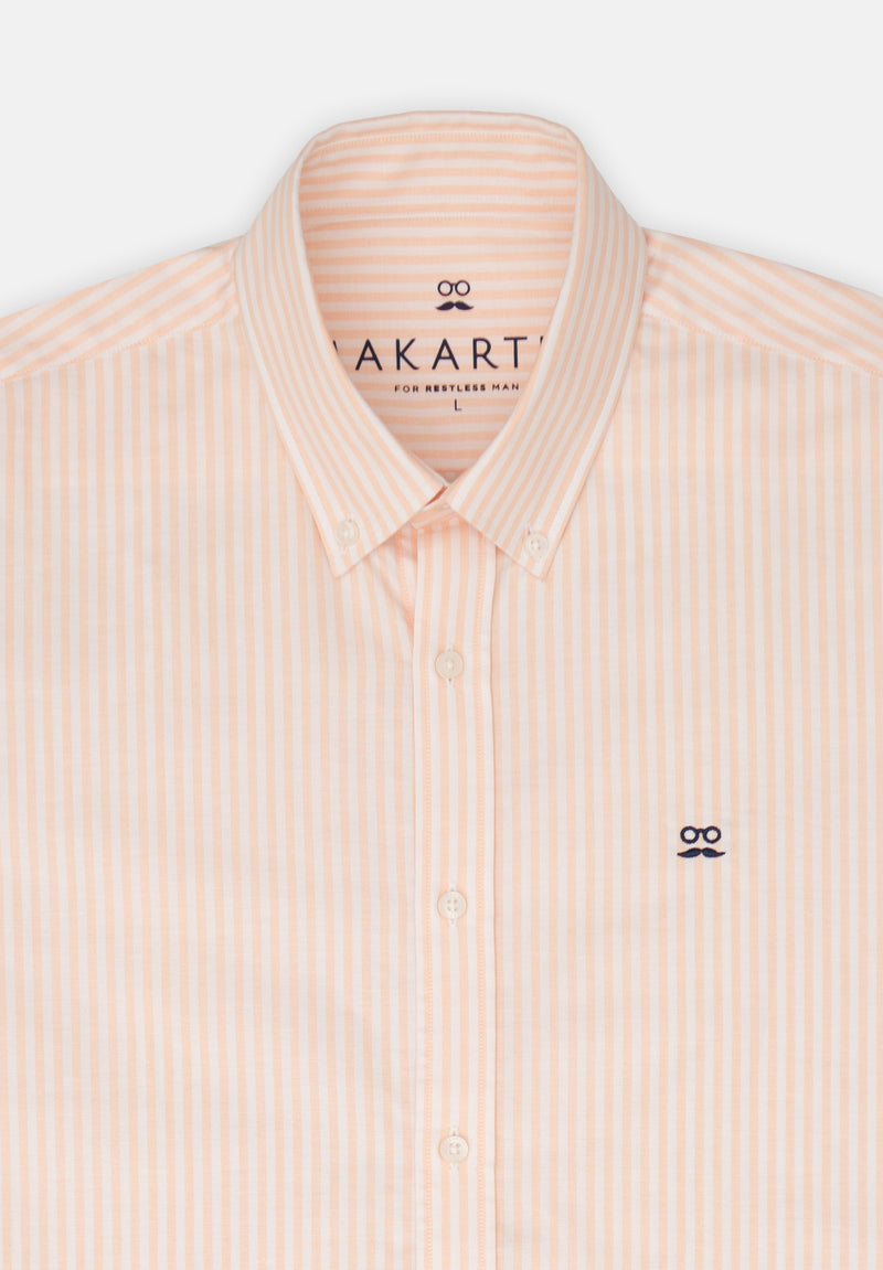 Camisa Rayas Kodak Peach