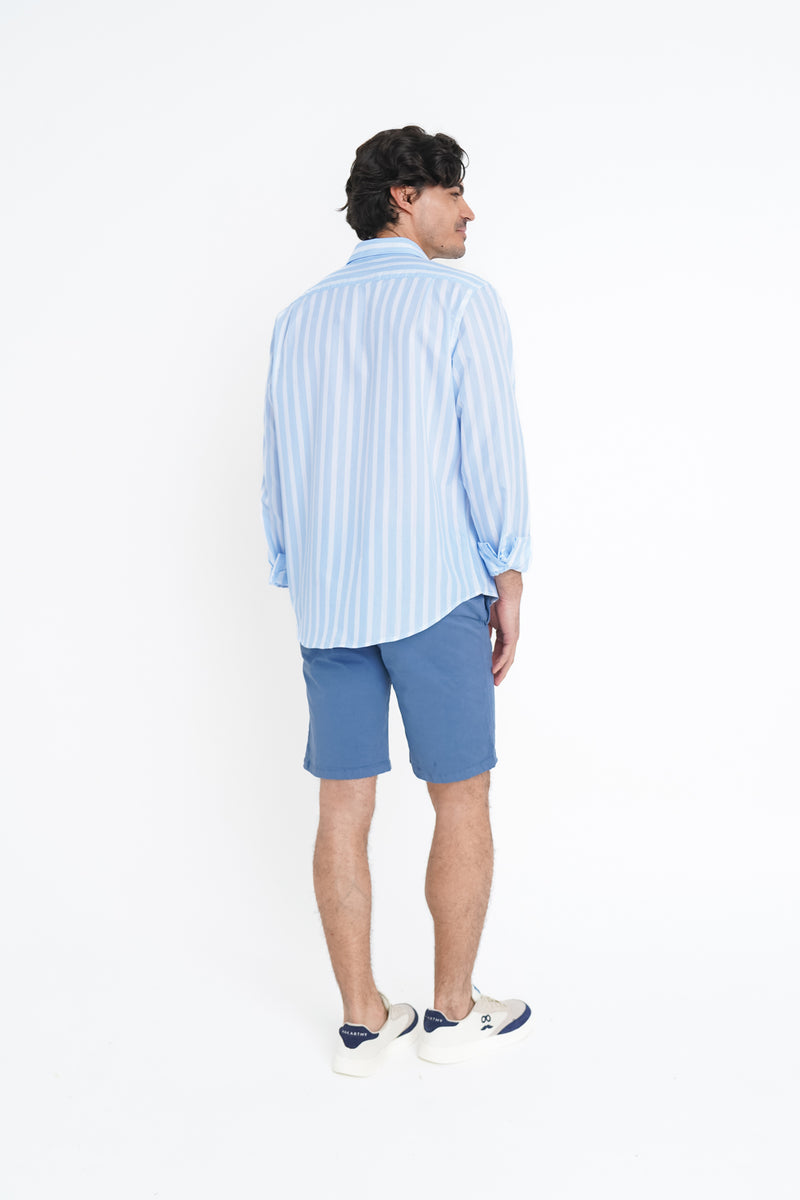 Camisa Surfer Azul Cielo