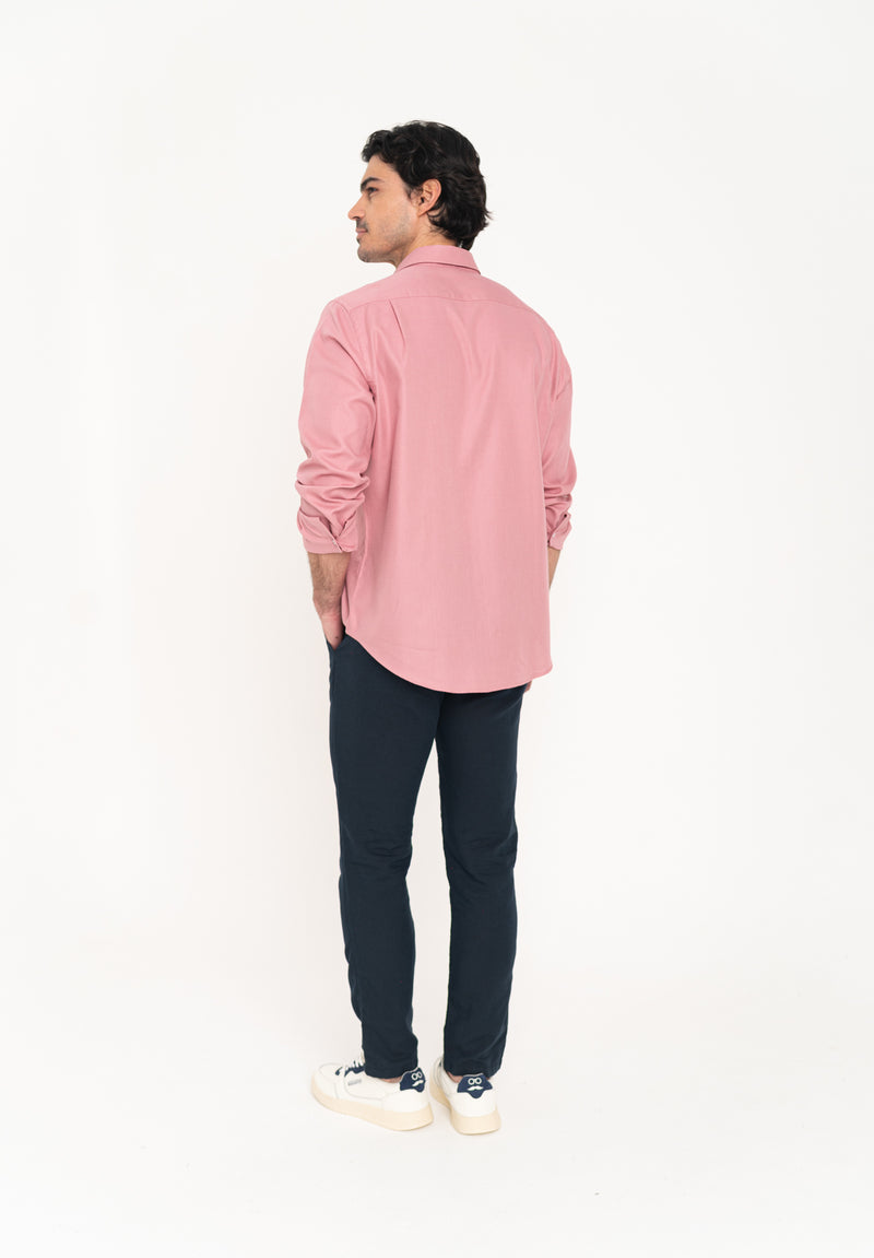 Camisa Piqué Lavada Flamingo