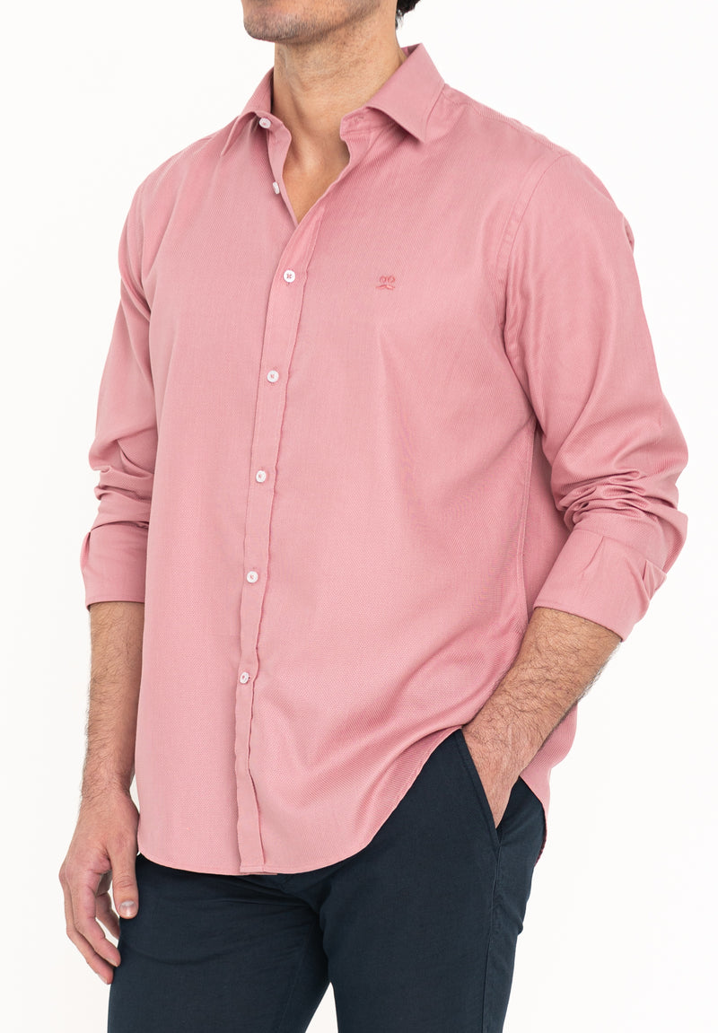 Camisa Piqué Lavada Flamingo