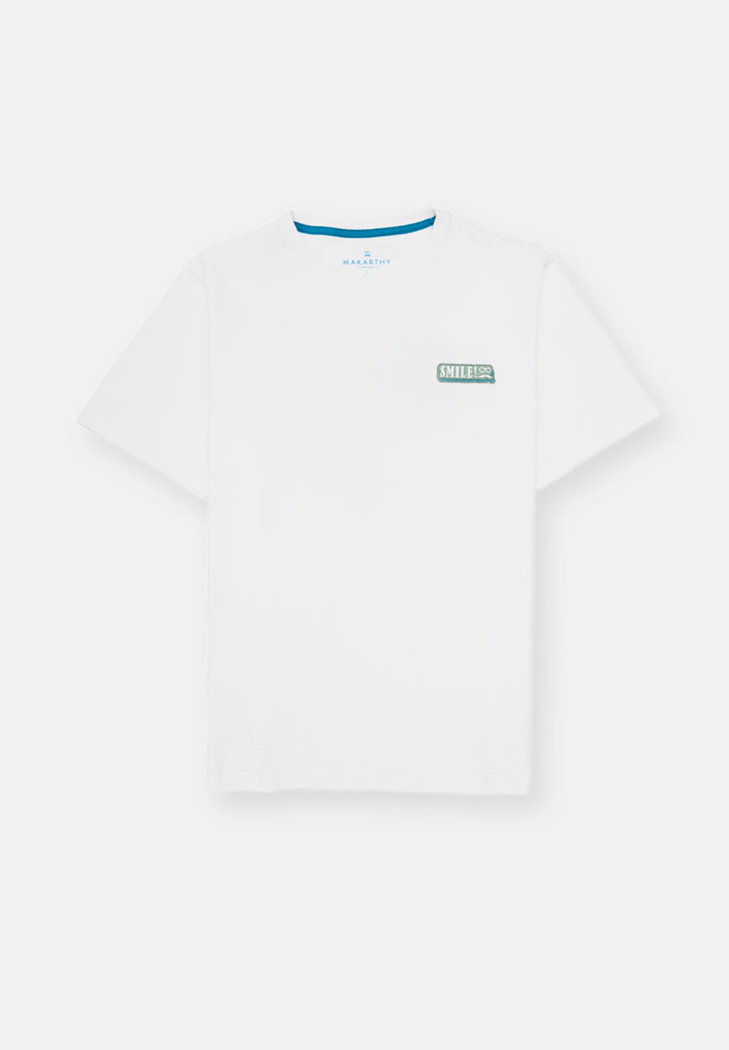 Camiseta Smile Blanco