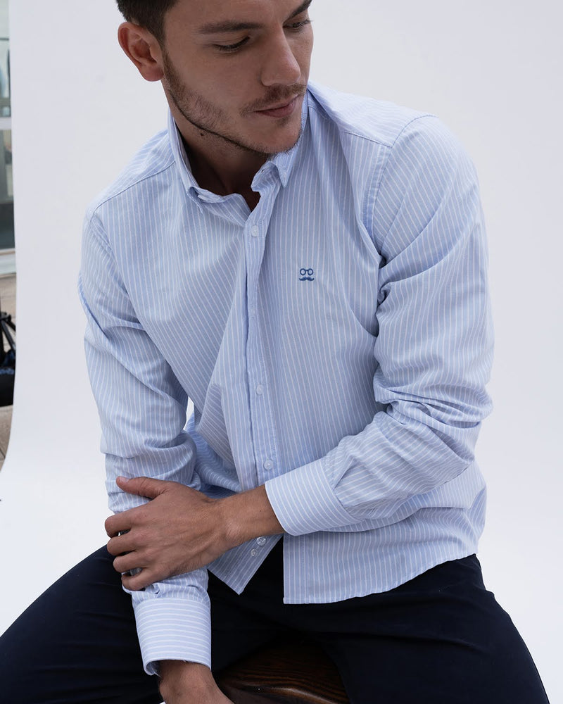 Camisa Striped Oxford