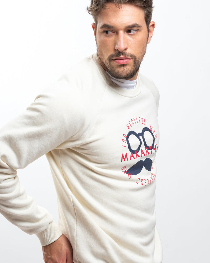 Sudadera Logo Blanco