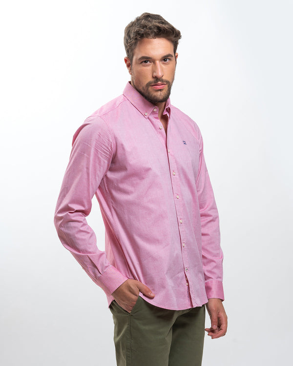 Camisa Minioxford Rojo