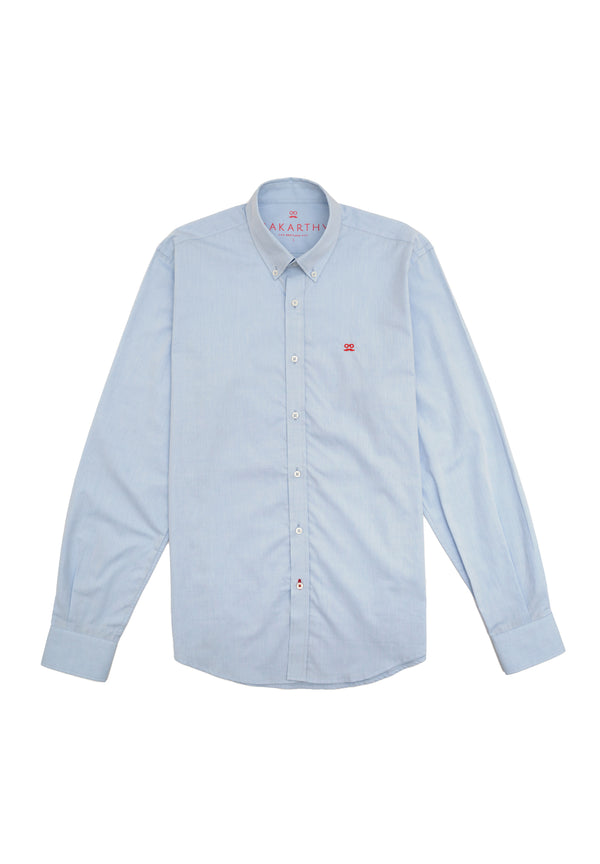 Camisa Chambray Celeste