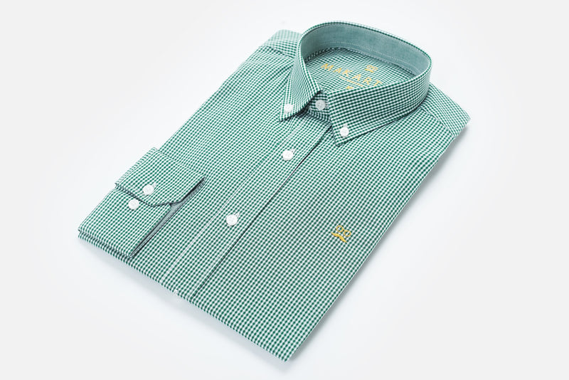 Camisa Cuadros Vichy Verde