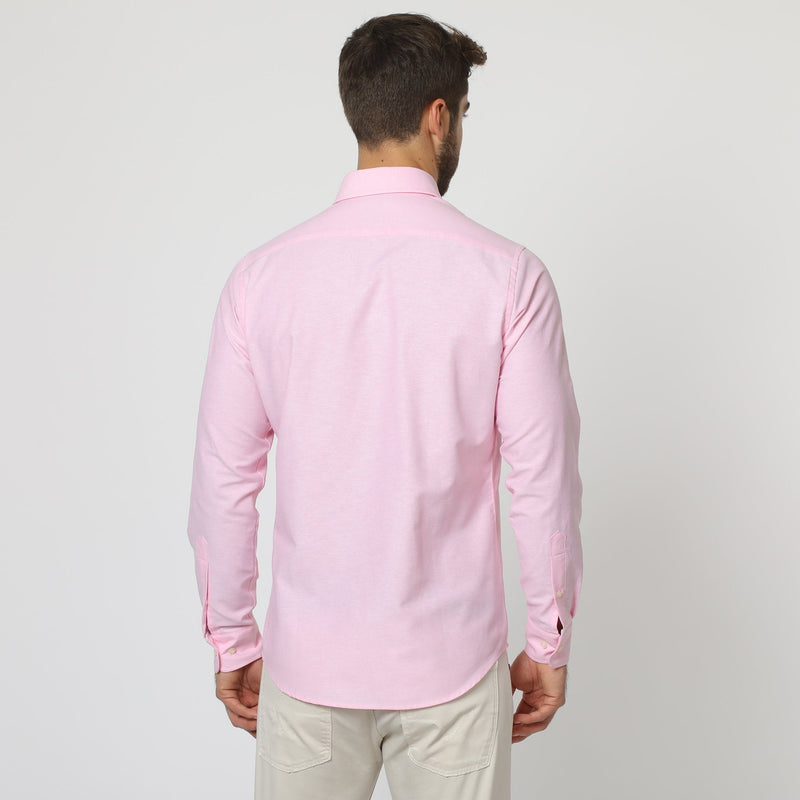 Camisa Oxford Rosa